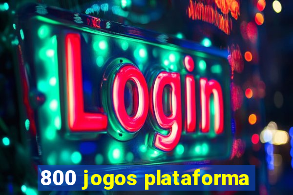 800 jogos plataforma